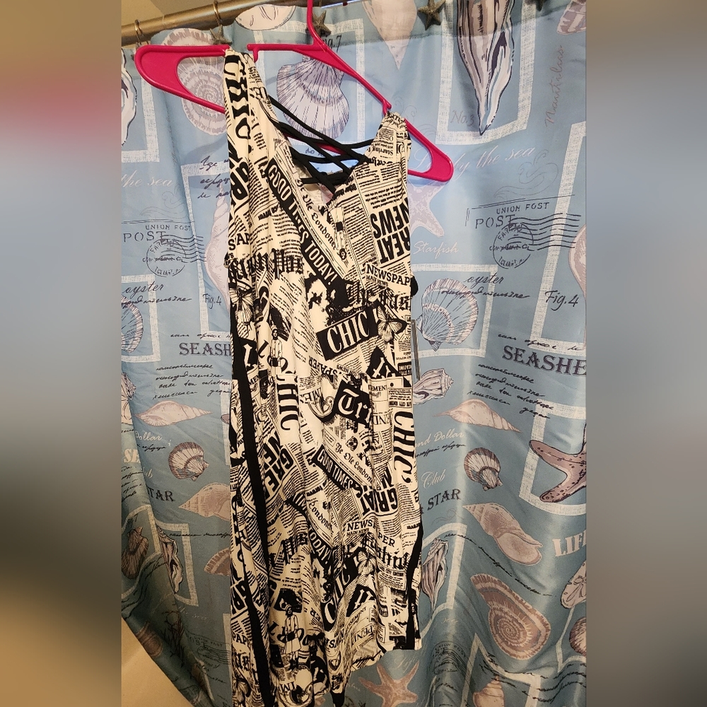 Newspaper dress